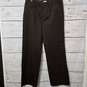 #238 Pre-Loved Merona Ultimate Wide Leg Brown Chinos